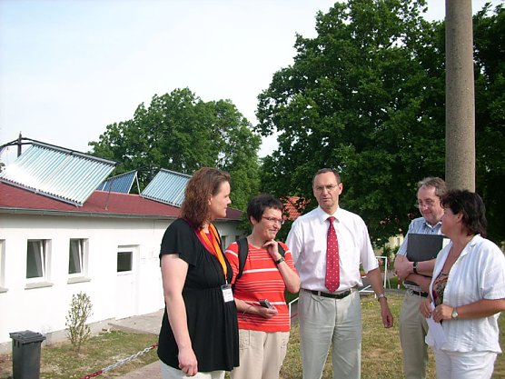 Solaranlage in Betrieb (Foto: Karl-Heinz Herrmann)