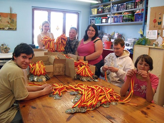 Vereinshilfe im Kleinen (Foto: Domizil Bad Frankenhausen)