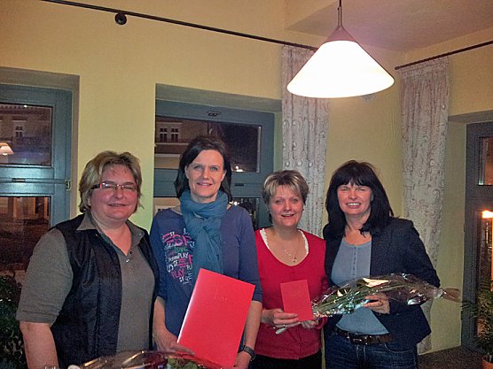 10 Jahre dabei und ein neues Mitglied (Foto: SPD Sondershausen)