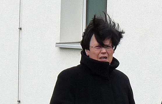 In Sondershausen beim Fris&ouml;r (Foto: Karl-Heinz Herrmann)