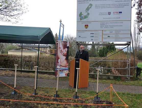Kurparkerweiterung mit Spatenstich begonnen (Foto: Karl-Heinz Herrmann)