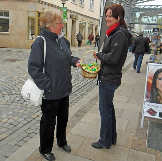 Ostergr&uuml;&szlig;e f&uuml;r die W&auml;hler (Foto: SPD Kyffh&auml;userkreis)
