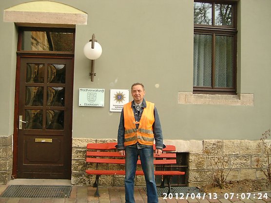 Danke Rainer König! (Foto: Stadt Ebeleben) Danke Rainer König! (Foto: Stadt Ebeleben)