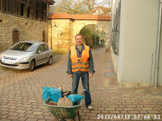 Danke Rainer König! (Foto: Stadt Ebeleben) Danke Rainer König! (Foto: Stadt Ebeleben)