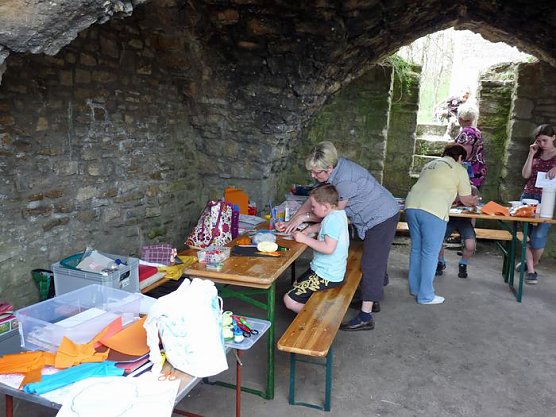 Fr&uuml;hlingsfest an der Sachsenburg (Foto: Karl-Heinz Herrmann)
