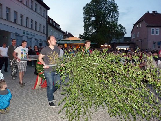 Turbulente Kr&ouml;nung (Foto: Karl-Heinz Herrmann)