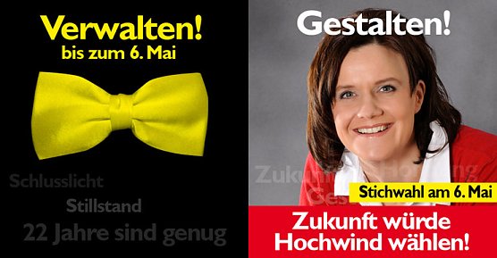 kn-Forum: Wahlkampf wird lustig! (Foto: privat)