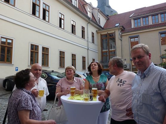 Gespr&auml;che gef&uuml;hrt (Foto: Karl-Heinz Herrmann)