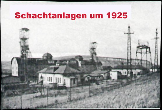 Schacht Georg und Wangen (Foto: Archiv Hans-Jürgen Schmidt und Rolf Bosmann) Schacht Georg und Wangen (Foto: Archiv Hans-Jürgen Schmidt und Rolf Bosmann)