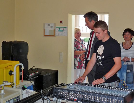 F&uuml;r guten Sound (Foto: Karl-Heinz Herrmann)