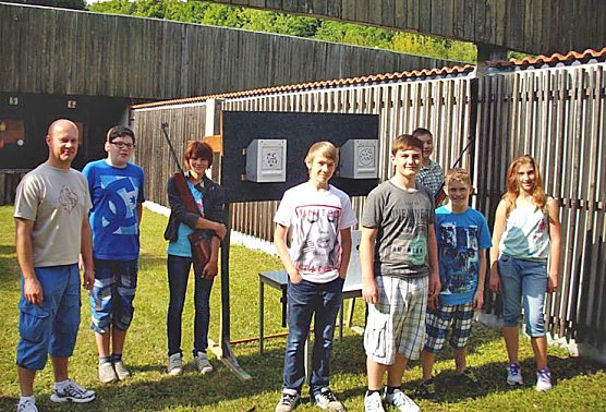 Jugendarbeit im Sch&uuml;tzenverein (Foto: Eilhardt)