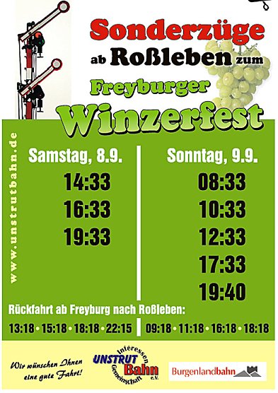 Sonderzug (Foto: IG Unstrutbahn e.V.)