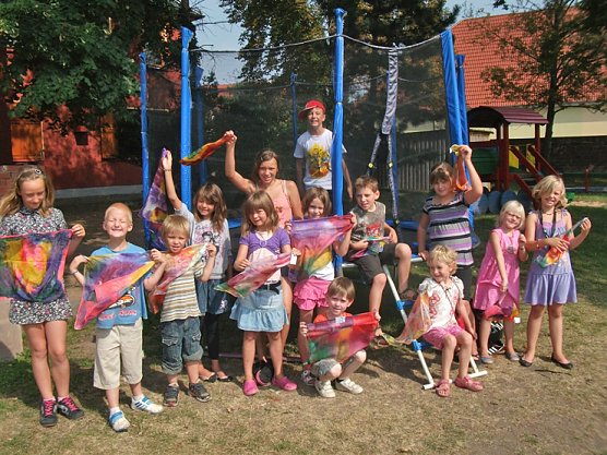Kleine K&uuml;nstler im DOMizil kreativ (Foto: Domizil Bad Frankenhausen)