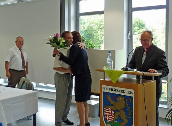 Landr&auml;tin vereidigt (Foto: Karl-Heinz Herrmann)