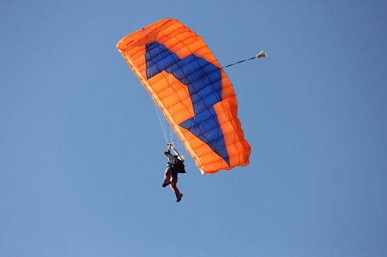 Sonnenschein und  Fallschirmregen!!! (Foto: Aeroclub Hans Grade e. V.)