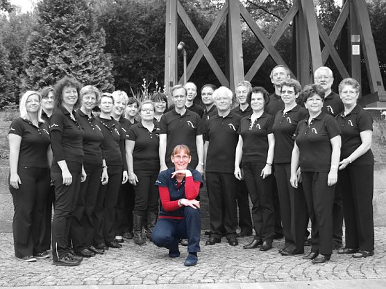 Viel Gesang auf kleiner Scheibe (Foto: Chorensemble "Cantamus" Nordhausen e. V.)