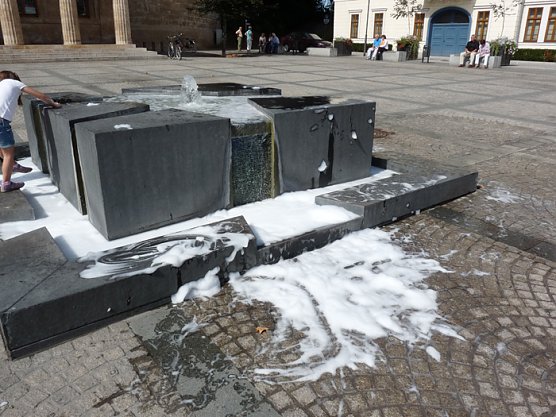 Schaum (Foto: Karl-Heinz Herrmann) Schaum (Foto: Karl-Heinz Herrmann)