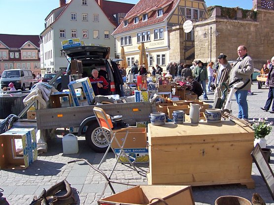 Letzter Tr&ouml;delmarkt (Foto: Stadt Sondershausen)