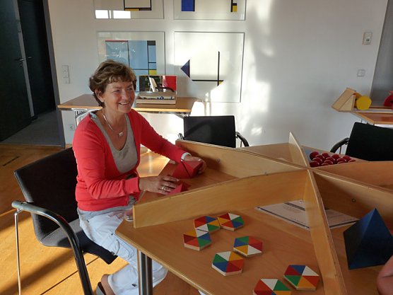 Mathematik zum Anfassen (Foto: Karl-Heinz Herrmann)