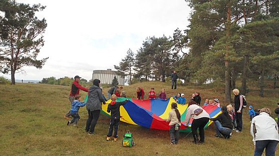 Am Kyffh&auml;user unterwegs (Foto: Kindervilla Bad Frankenhausen)