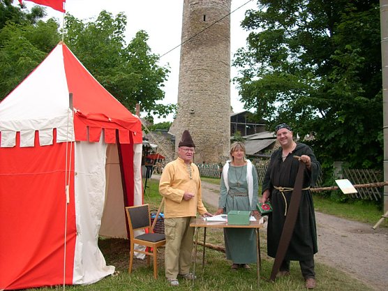 1. Mittelalterfest Burg Strau&szlig;berg (Foto: Karl-Heinz Herrmann)