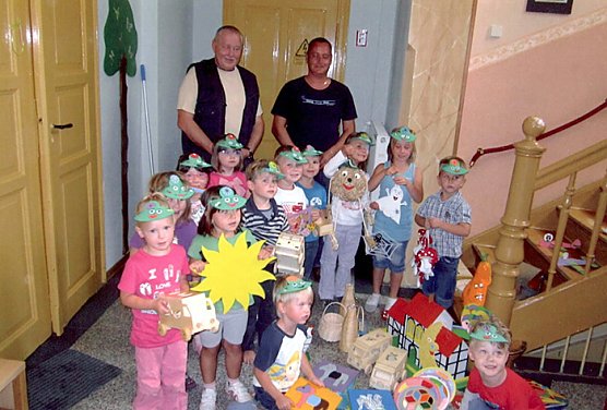 Gro&szlig;e Geschenkekiste (Foto: Kita Sonnenschein)