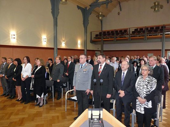 Feierstunde zur Einheit (Foto: Karl-Heinz Herrmann)