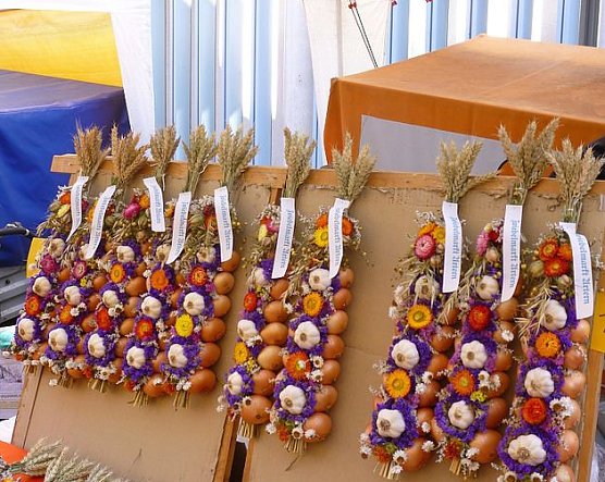 Zwiebelmarkt in Artern, (Foto: Dorothea Kieper)
