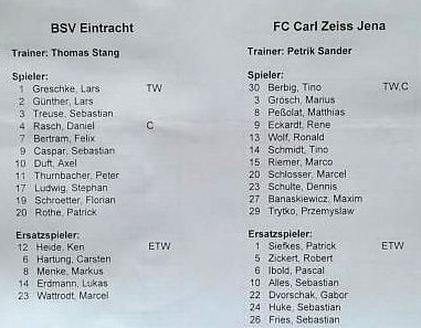 Fu&szlig;ball vom Samstag (Foto: BSV Eintracht Sondershausen)