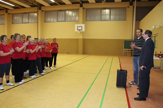 Eine gelungene &Uuml;berraschung (Foto: Bernd Wollweber)