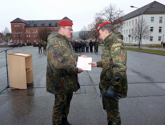 Bataillonsappell zum Jahresende (Foto: Karl-Heinz Herrmann) Bataillonsappell zum Jahresende (Foto: Karl-Heinz Herrmann)