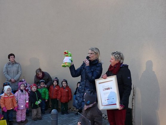 Bewegungsfreundliche Thüringer Kita (Foto: Karl-Heinz Herrmann) Bewegungsfreundliche Thüringer Kita (Foto: Karl-Heinz Herrmann)