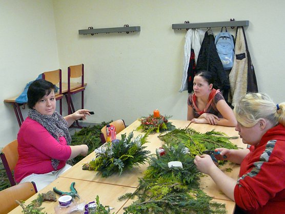 "Alle Jahre wieder..." (Foto: Staatliches Berufsschulzentrum SDH)