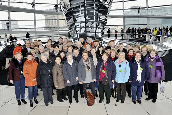 Besuchergruppe in Berlin (Foto: Wahlkreisb&uuml;ro Kersten Steinke)