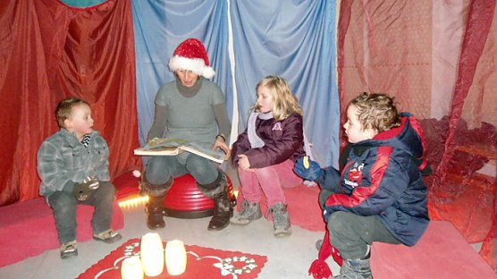 Weihnacht in der Villa (Foto: Kindervilla Bad Frankenhausen)