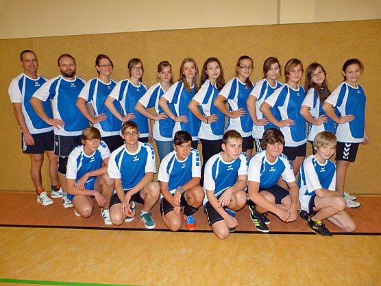 Spende f&uuml;r Jugendabteilung (Foto: VC "Blau - Wei&szlig;" 72 Oldisleben )