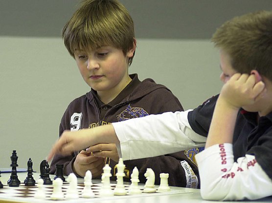 Schachspielen im JUST (Foto: Kreisjugendring)