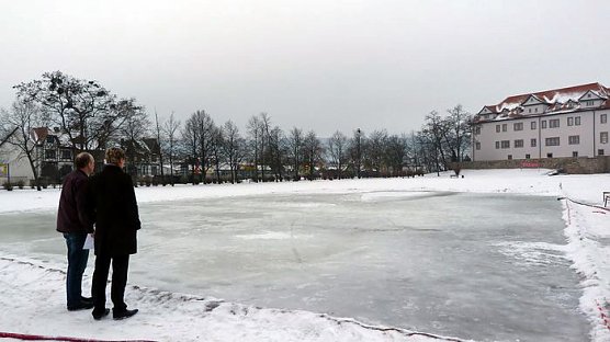 Endlich mal Eislaufen (Foto: Stadt Bad Frankenhausen)