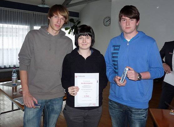 Beim B&ouml;rsenspiel gewonnen (Foto: Karl-Heinz Herrmann)