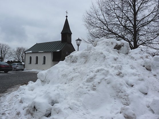 Berge von Schnee (Foto: Karl-Heinz Herrmann)