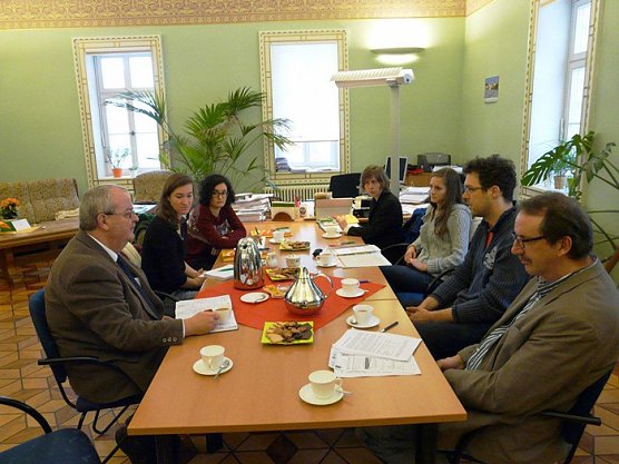 Studentinnen aus Frankreich (Foto: Landratsamt Kyffh&auml;userkreis)