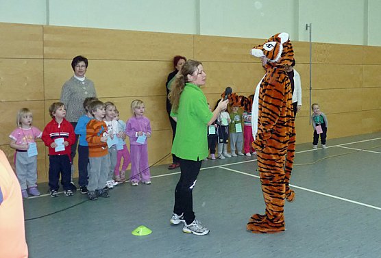 Mit dem Tiger im Bunde (Foto: Karl-Heinz Herrmann) Mit dem Tiger im Bunde (Foto: Karl-Heinz Herrmann)