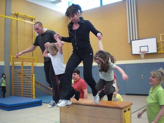 Keine sportlichen Leistungen? (Foto: Kindervilla Bad Frankenhausen) Keine sportlichen Leistungen? (Foto: Kindervilla Bad Frankenhausen)