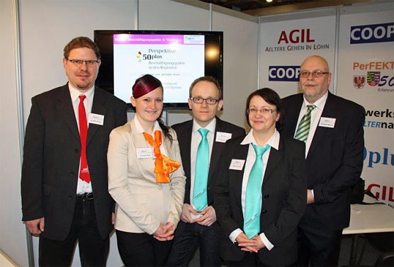 50+ auf Messe (Foto: Landratsamt Kyffh&auml;userkreis)