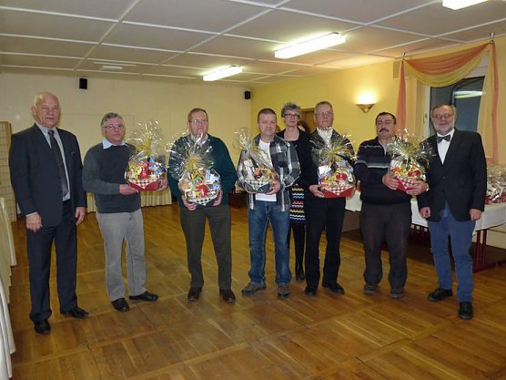 Ehrung der Blutspender und DRK-Helfer (Foto: Karl-Heinz Herrmann)