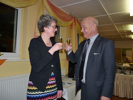 Ehrung der Blutspender und DRK-Helfer (Foto: Karl-Heinz Herrmann)