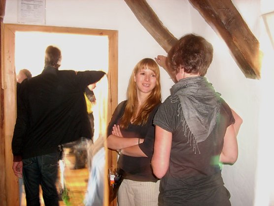 MDR dreht auf Burg Bro&szlig;furra (Foto: Karl-Heinz Herrmann)