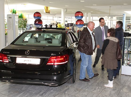 Die neue E-Klasse (Foto: nnz) Die neue E-Klasse (Foto: nnz)