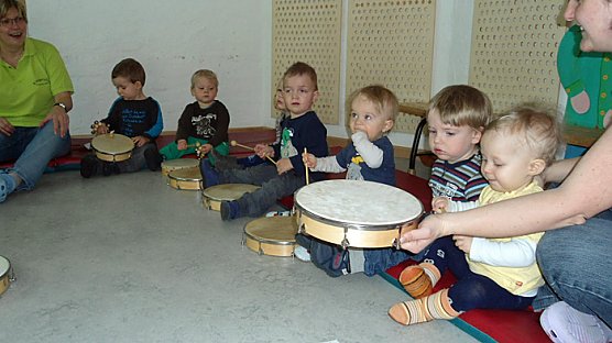 Musik dank LIONs Club (Foto: Kindervilla Bad Frankenhausen)