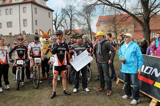 Am Rande des Kyffh&auml;user Berglauf ! (Foto: Domizil Bad Frankenhausen)